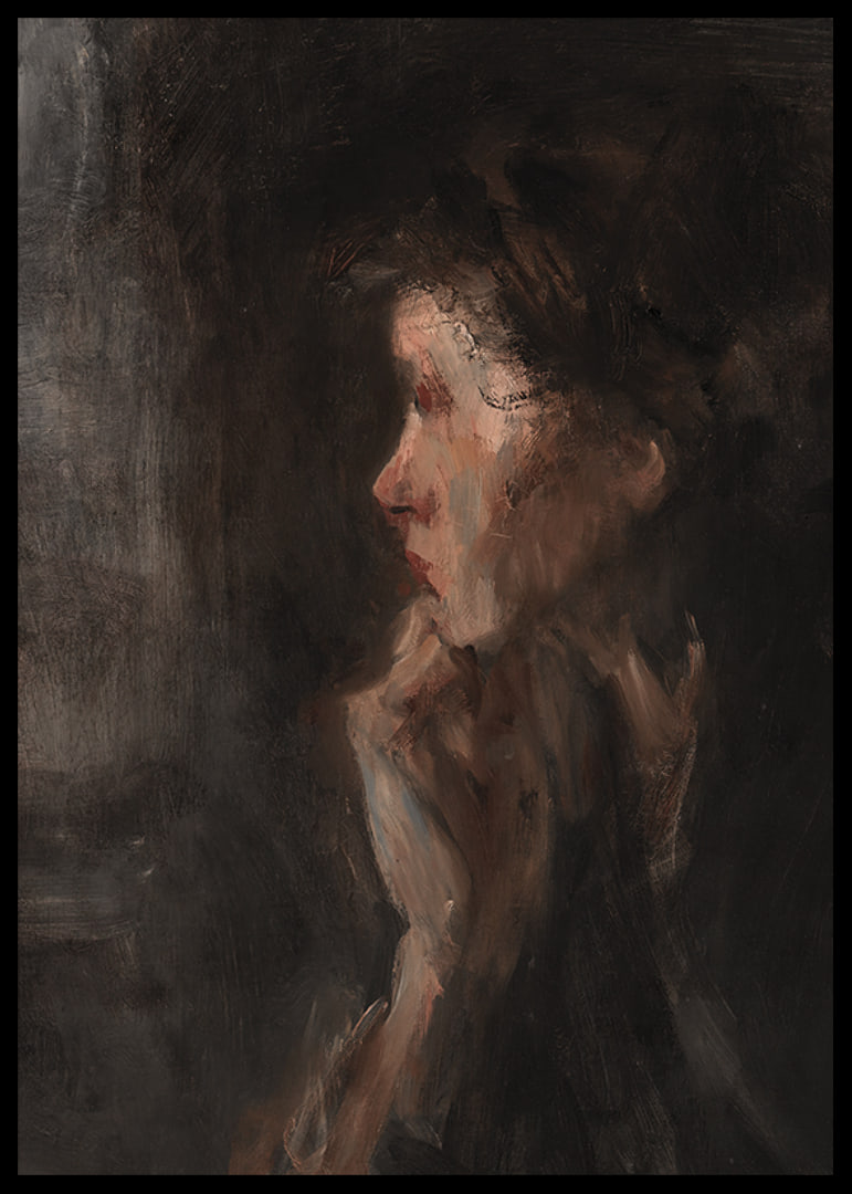 Overpeinzing By Jozef Israëls-12