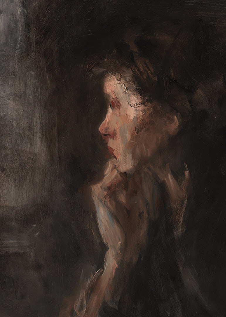 Overpeinzing By Jozef Israëls-12