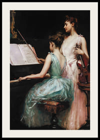 The Sonata By Irving Ramsay Wiles-4