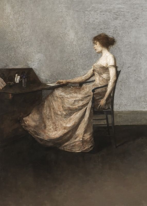 The Letter By Thomas Dewing-12