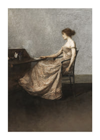 The Letter By Thomas Dewing-3