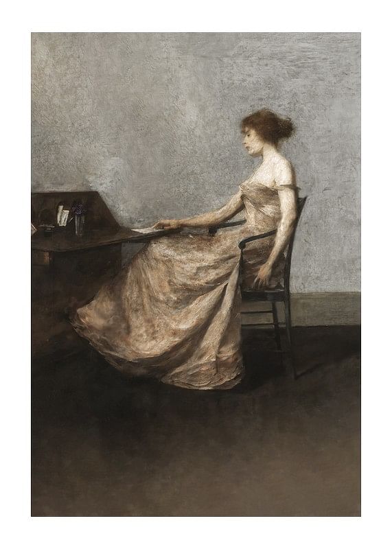 The Letter By Thomas Dewing-12