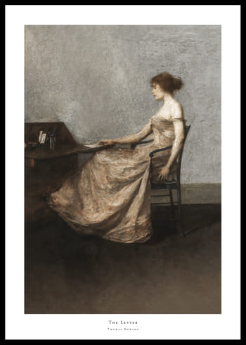 Plakat The Letter By Thomas Dewing