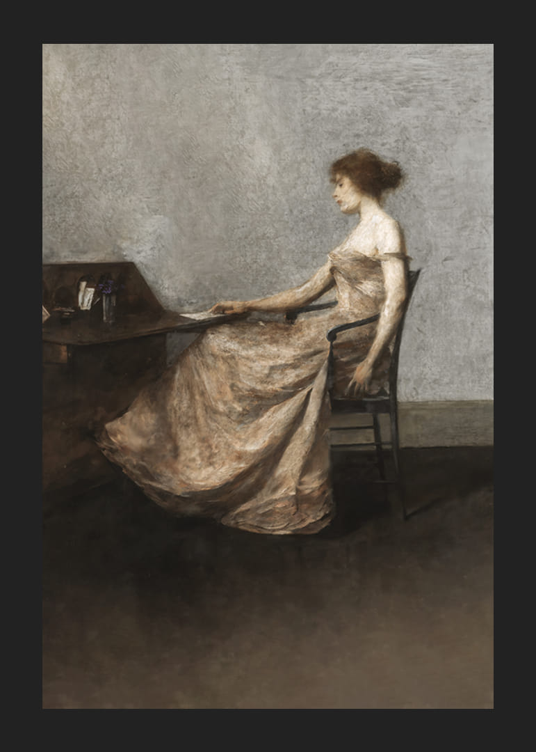 The Letter By Thomas Dewing-12