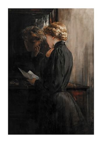 Plakat Grandmother’s Love Letters By James Carroll Beckwith