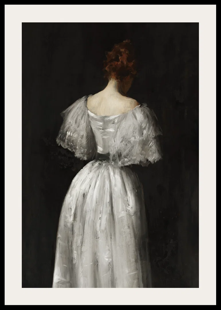 Seventeenth Century Lady By William Merritt Chase-12