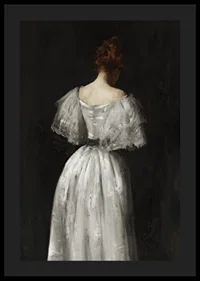 Seventeenth Century Lady By William Merritt Chase-6
