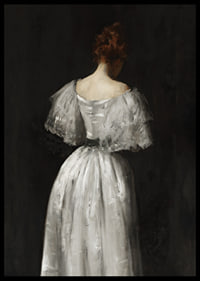 Seventeenth Century Lady By William Merritt Chase-8