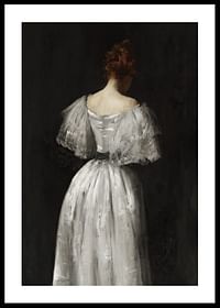 Seventeenth Century Lady By William Merritt Chase-0
