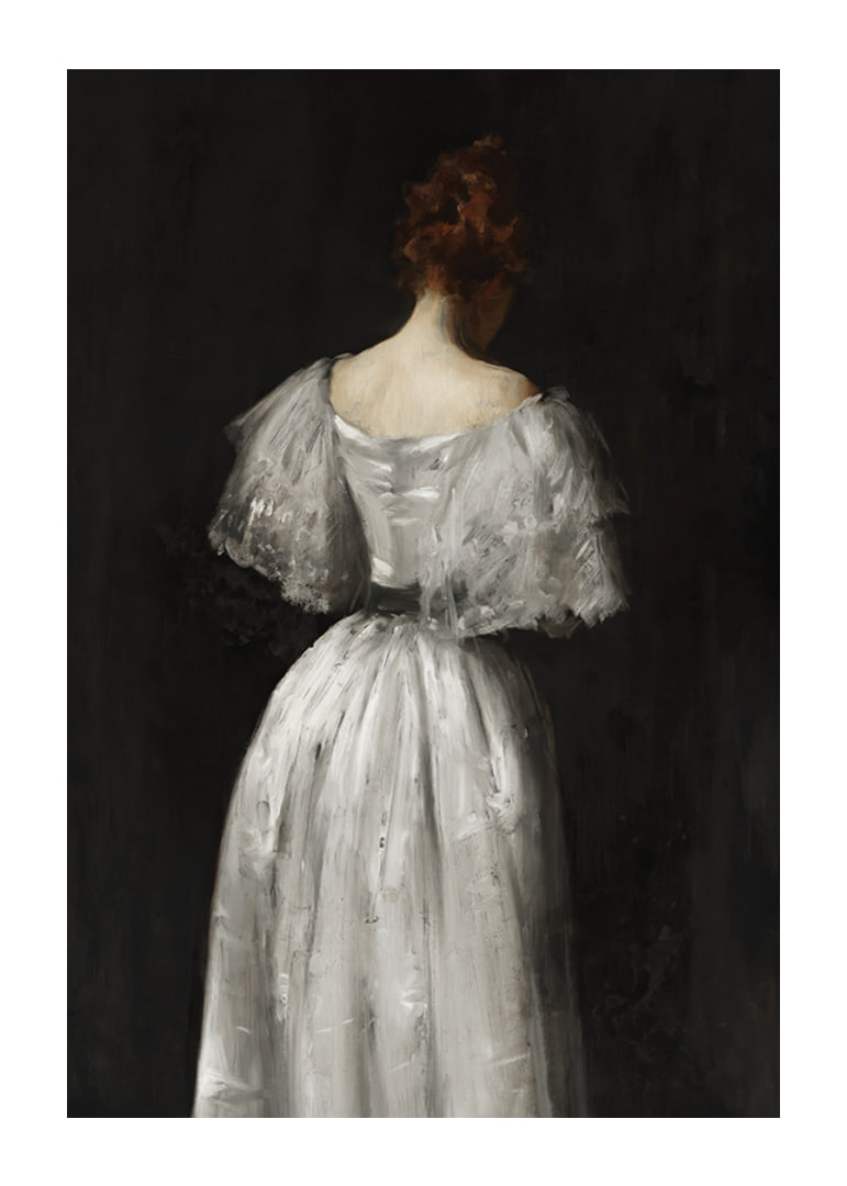 Seventeenth Century Lady By William Merritt Chase-12