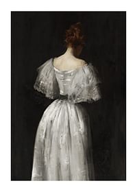 Seventeenth Century Lady By William Merritt Chase-1