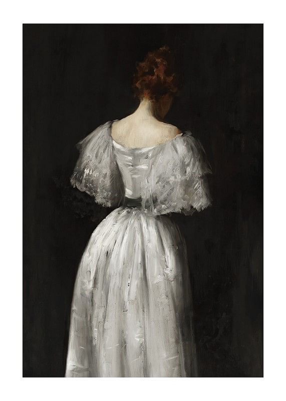 Plagát Seventeenth Century Lady By William Merritt Chase