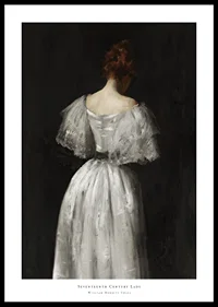 Seventeenth Century Lady By William Merritt Chase-0