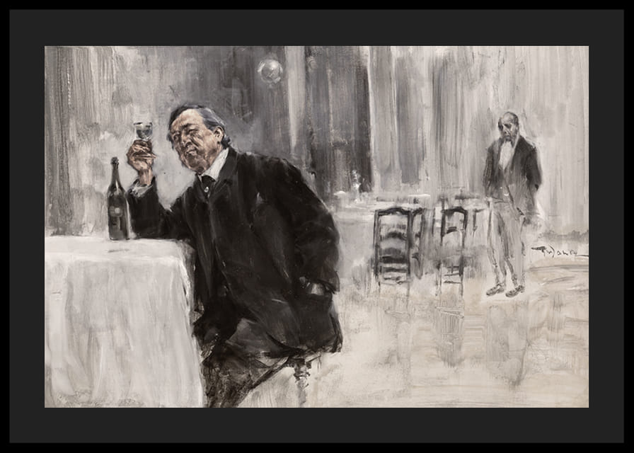 Öl Auf Holzplatte By Friedrich Wahle Der Weinkenner-12