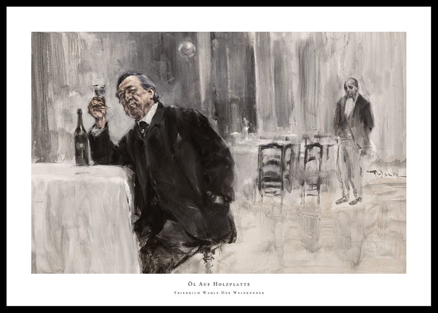 Öl Auf Holzplatte By Friedrich Wahle Der Weinkenner-12
