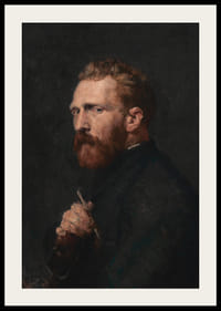 Portrait Of Vincent Van Gogh By John Peter Russell-4