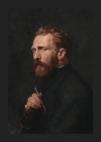 Portrait Of Vincent Van Gogh By John Peter Russell-7