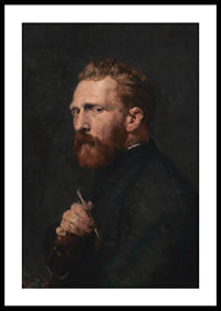Portrait Of Vincent Van Gogh By John Peter Russell-2