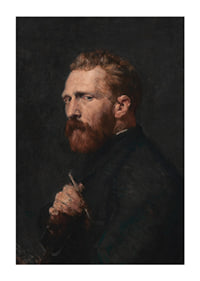 Portrait Of Vincent Van Gogh By John Peter Russell-3