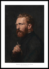 Portrait Of Vincent Van Gogh By John Peter Russell-0