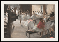 The Dance Class By Edgar Degas-4