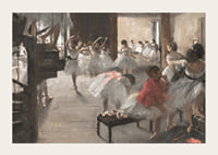 The Dance Class By Edgar Degas-5