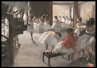 The Dance Class By Edgar Degas-8