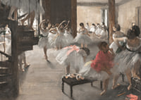 The Dance Class By Edgar Degas-9