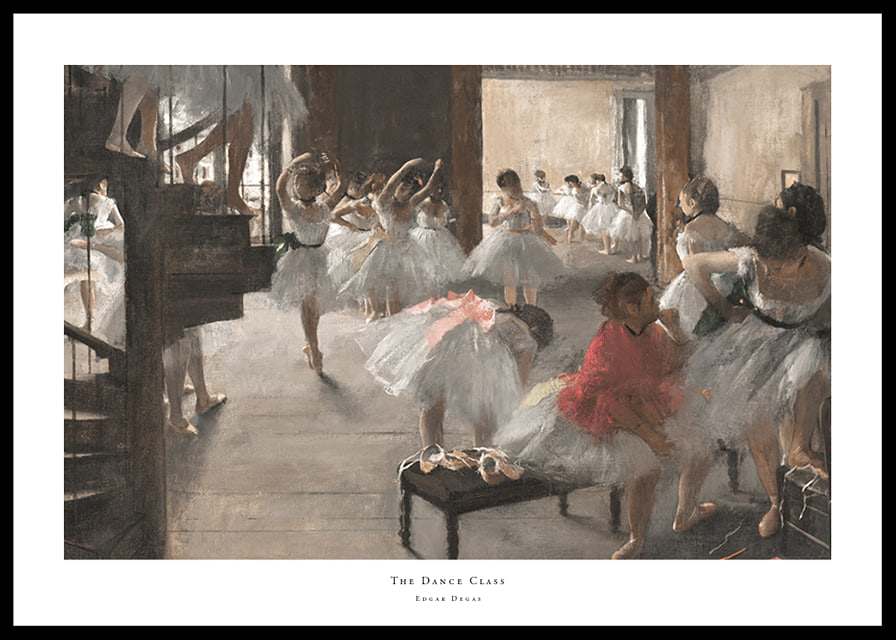 The Dance Class By Edgar Degas-12