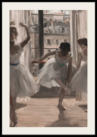 Danseuses Dans Une Salle D'exercice By Edgar Degas-4