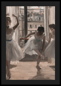 Danseuses Dans Une Salle D'exercice By Edgar Degas-6