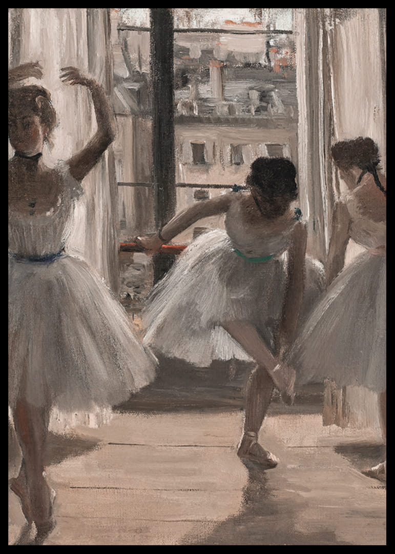 Affiche Edgar Degas - Danseuses bleues, vers 1890 · Boutiques de musées Affiche Edgar Degas - Danseuses bleues, vers 1890 · Boutiques de musées