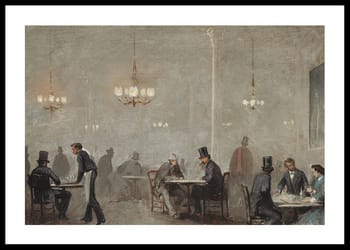 Poster El Café By Ricardo Balaca