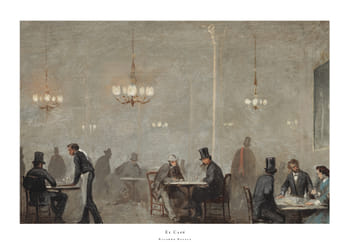 Poster El Café By Ricardo Balaca