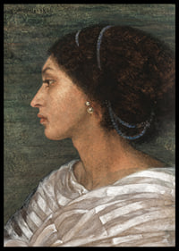 Head of a Mulatto Woman (Mrs. Eaton) By Joanna Boyce Wells-8
