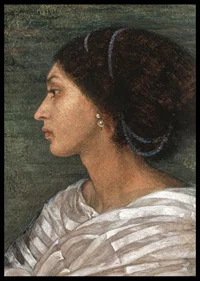 Head of a Mulatto Woman (Mrs. Eaton) By Joanna Boyce Wells-8