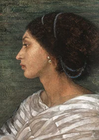 Head of a Mulatto Woman (Mrs. Eaton) By Joanna Boyce Wells-9