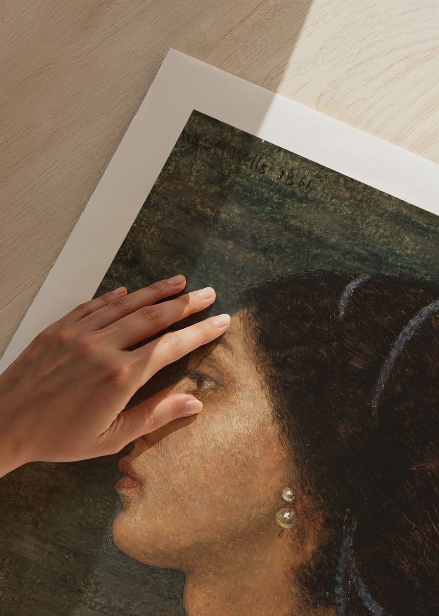 Head of a Mulatto Woman (Mrs. Eaton) By Joanna Boyce Wells-12
