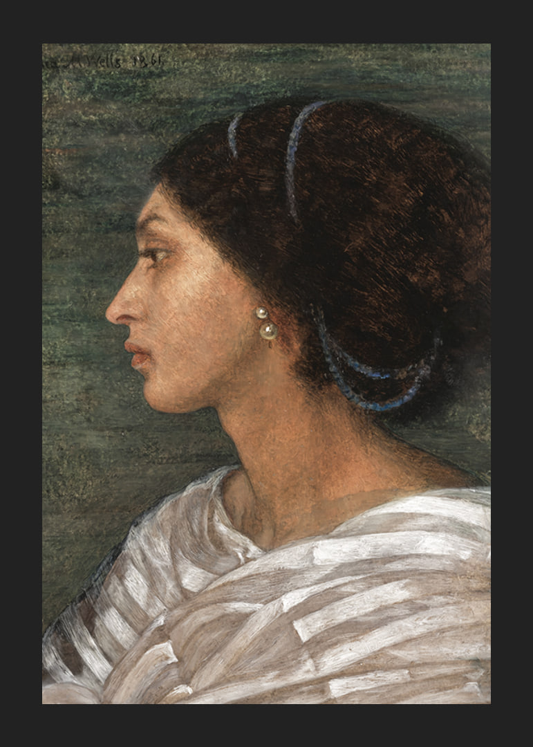 Head of a Mulatto Woman (Mrs. Eaton) By Joanna Boyce Wells-12