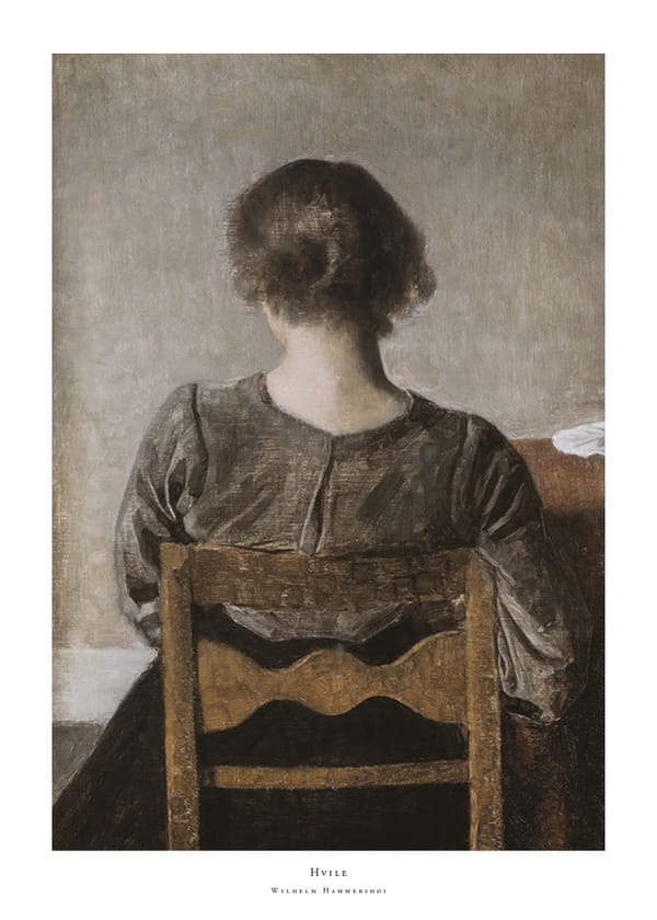 Plakatas Hvile By Wilhelm Hammershøi