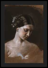 Portrait Of A Woman By Jean-Baptiste-Antoine-Emile Béranger-6