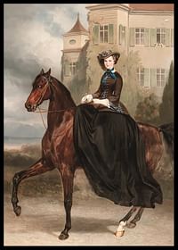 Piloty Adam Portrait Elisabeth In Bayern By Karl Theodor Von Piloty-2