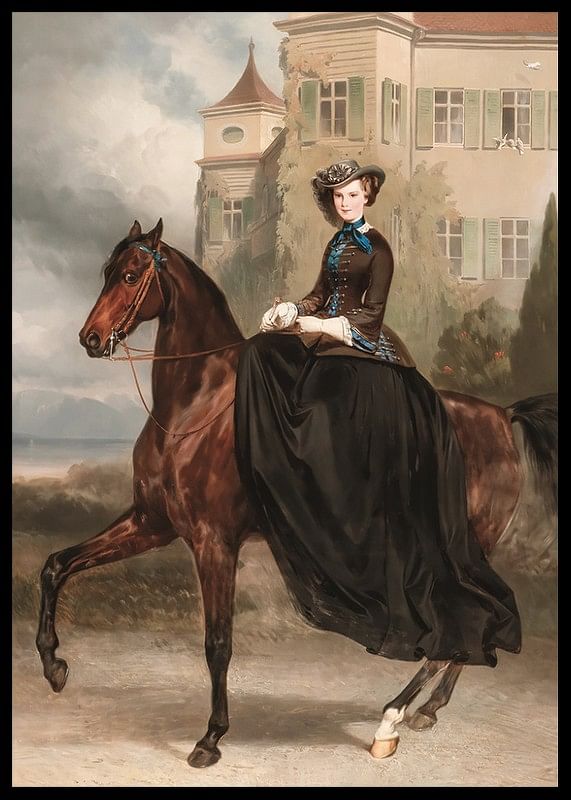 Piloty Adam Portrait Elisabeth In Bayern By Karl Theodor Von Piloty-12