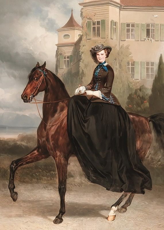 Piloty Adam Portrait Elisabeth In Bayern By Karl Theodor Von Piloty-12