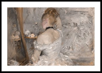 Affiche Woman At Her Toilette By Berthe Morisot