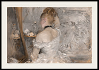 Woman At Her Toilette By Berthe Morisot-4