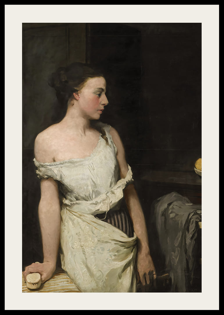 Girl At Her Toilet By Glyn Philpot-12