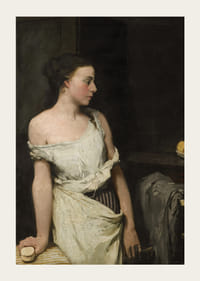 Girl At Her Toilet By Glyn Philpot-5