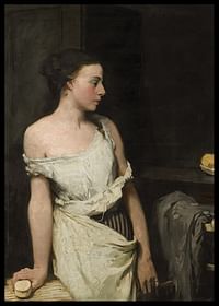 Girl At Her Toilet By Glyn Philpot-2