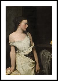 Girl At Her Toilet By Glyn Philpot-0